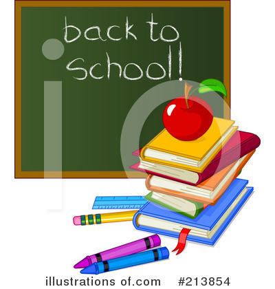 Royalty-Free (RF) Back To School Clipart Illustration by Pushkin - Stock Sample #213854
