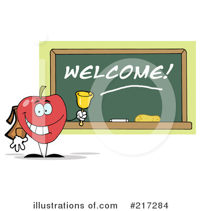Royalty-Free (RF) Back To School Clipart Illustration by Hit Toon - Stock Sample #217284