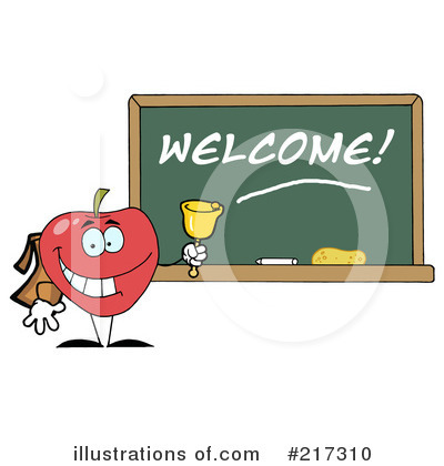 Royalty-Free (RF) Back To School Clipart Illustration by Hit Toon - Stock Sample #217310