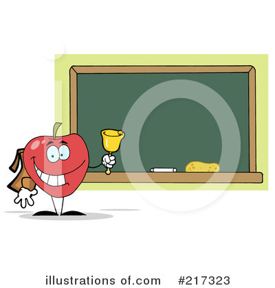 Royalty-Free (RF) Back To School Clipart Illustration by Hit Toon - Stock Sample #217323