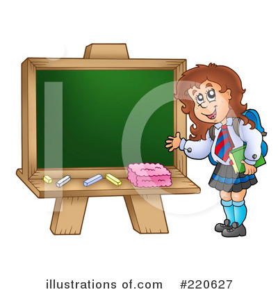 Royalty-Free (RF) Back To School Clipart Illustration by visekart - Stock Sample #220627