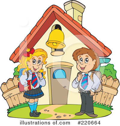 School House Clipart #220664 by visekart