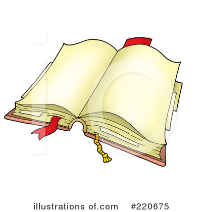 Open Book Clipart #220675 by visekart