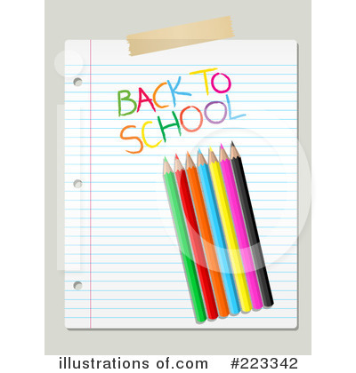 Royalty-Free (RF) Back To School Clipart Illustration by KJ Pargeter - Stock Sample #223342