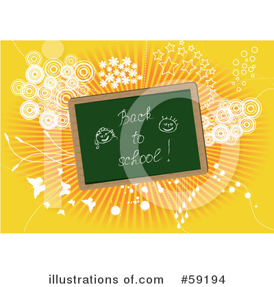 Royalty-Free (RF) Back To School Clipart Illustration by Eugene - Stock Sample #59194