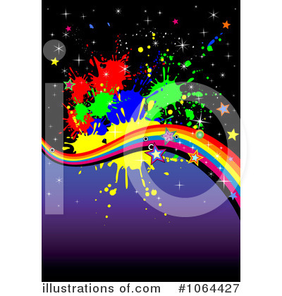 Rainbow Clipart #1064427 by Vector Tradition SM