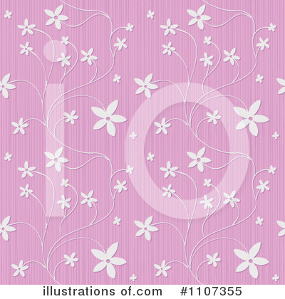 Flower Background Clipart #1107355 by Amanda Kate