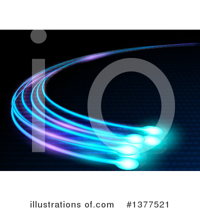 Fiber Optics Clipart #1377521 by dero
