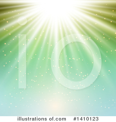 Rays Clipart #1410123 by KJ Pargeter
