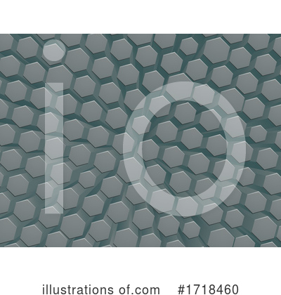 Hexagon Clipart #1718460 by AtStockIllustration
