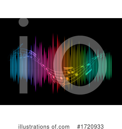 Sound Wave Clipart #1720933 by KJ Pargeter