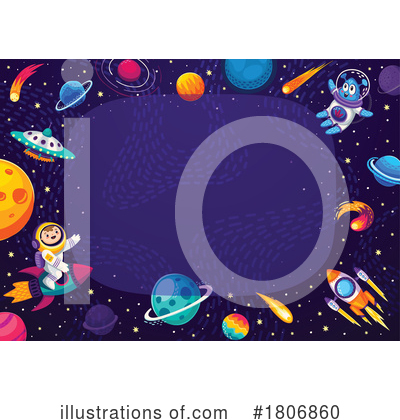 Outer Space Clipart #1806860 by Vector Tradition SM
