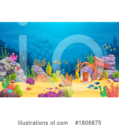 Underwater Clipart #1806875 by Vector Tradition SM