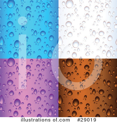 Water Drops Clipart #29019 by KJ Pargeter