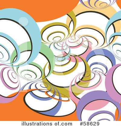 Spirals Clipart #58629 by MilsiArt