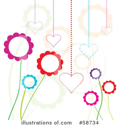 Flower Background Clipart #58734 by MilsiArt