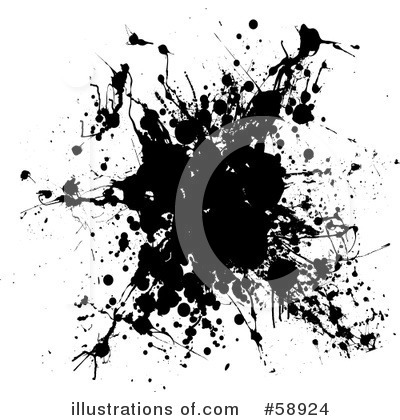 Splatter Clipart #58924 by michaeltravers