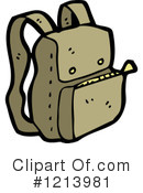 Backpack Clipart #1213981 by lineartestpilot