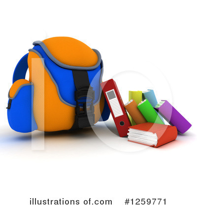 Backpacks Clipart #1259771 by KJ Pargeter