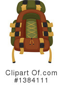 Backpack Clipart #1384111 by BNP Design Studio
