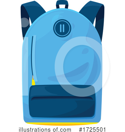 Royalty-Free (RF) Backpack Clipart Illustration by Vector Tradition SM - Stock Sample #1725501
