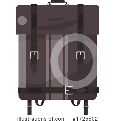 Royalty-Free (RF) Backpack Clipart Illustration by Vector Tradition SM - Stock Sample #1725502