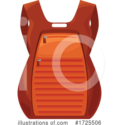 Royalty-Free (RF) Backpack Clipart Illustration by Vector Tradition SM - Stock Sample #1725506