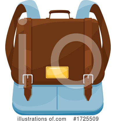 Royalty-Free (RF) Backpack Clipart Illustration by Vector Tradition SM - Stock Sample #1725509