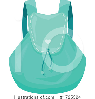 Royalty-Free (RF) Backpack Clipart Illustration by Vector Tradition SM - Stock Sample #1725524