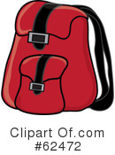 Backpack Clipart #62472 by Pams Clipart