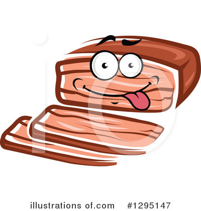 Royalty-Free (RF) Bacon Clipart Illustration by Vector Tradition SM - Stock Sample #1295147