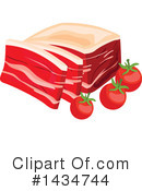 Bacon Clipart #1434744 by Vector Tradition SM