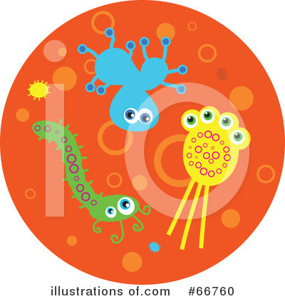 Royalty-Free (RF) Bacteria Clipart Illustration by Prawny - Stock Sample #66760
