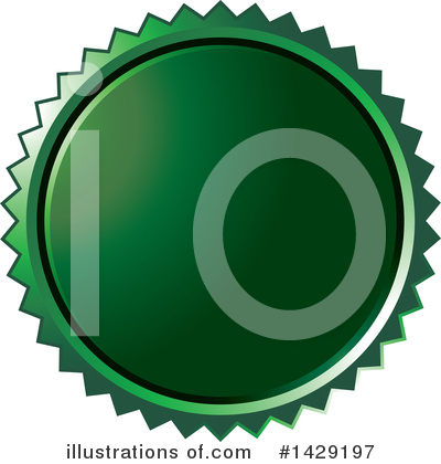 Royalty-Free (RF) Badge Clipart Illustration by Lal Perera - Stock Sample #1429197