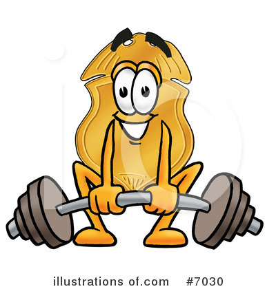 Royalty-Free (RF) Badge Clipart Illustration by Mascot Junction - Stock Sample #7030