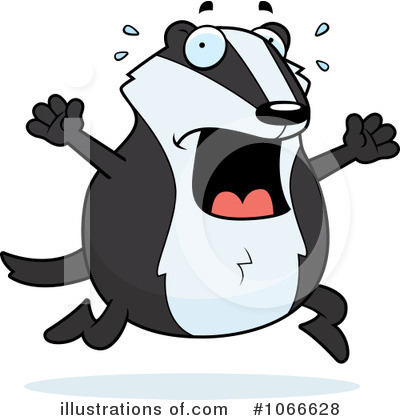 Royalty-Free (RF) Badger Clipart Illustration by Cory Thoman - Stock Sample #1066628