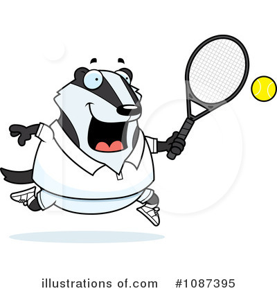 Tennis Clipart #1087395 by Cory Thoman
