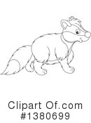 Badger Clipart #1380699 by Alex Bannykh