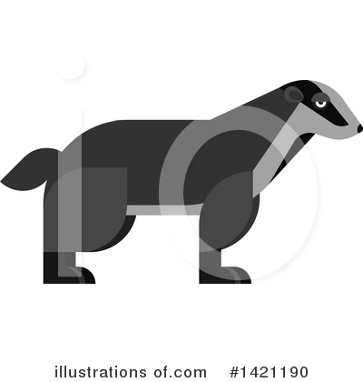 Royalty-Free (RF) Badger Clipart Illustration by Vector Tradition SM - Stock Sample #1421190