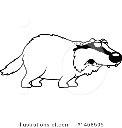 Royalty-Free (RF) Badger Clipart Illustration by Cory Thoman - Stock Sample #1458595