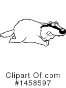 Badger Clipart #1458597 by Cory Thoman