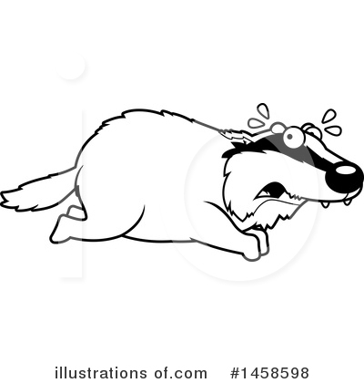 Royalty-Free (RF) Badger Clipart Illustration by Cory Thoman - Stock Sample #1458598