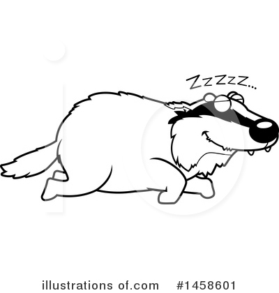 Royalty-Free (RF) Badger Clipart Illustration by Cory Thoman - Stock Sample #1458601
