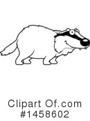 Badger Clipart #1458602 by Cory Thoman