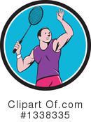 Badminton Clipart #1338335 by patrimonio