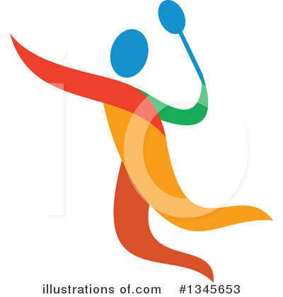 Badminton Clipart #1345653 by patrimonio