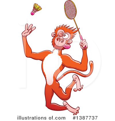 Monkeys Clipart #1387737 by Zooco