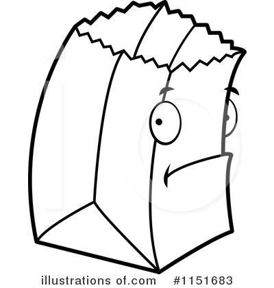 Royalty-Free (RF) Bag Clipart Illustration by Cory Thoman - Stock Sample #1151683
