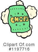 Bag Of Chips Clipart #1197716 by lineartestpilot