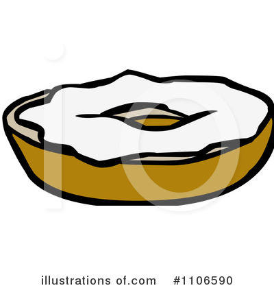Royalty-Free (RF) Bagel Clipart Illustration by Cartoon Solutions - Stock Sample #1106590